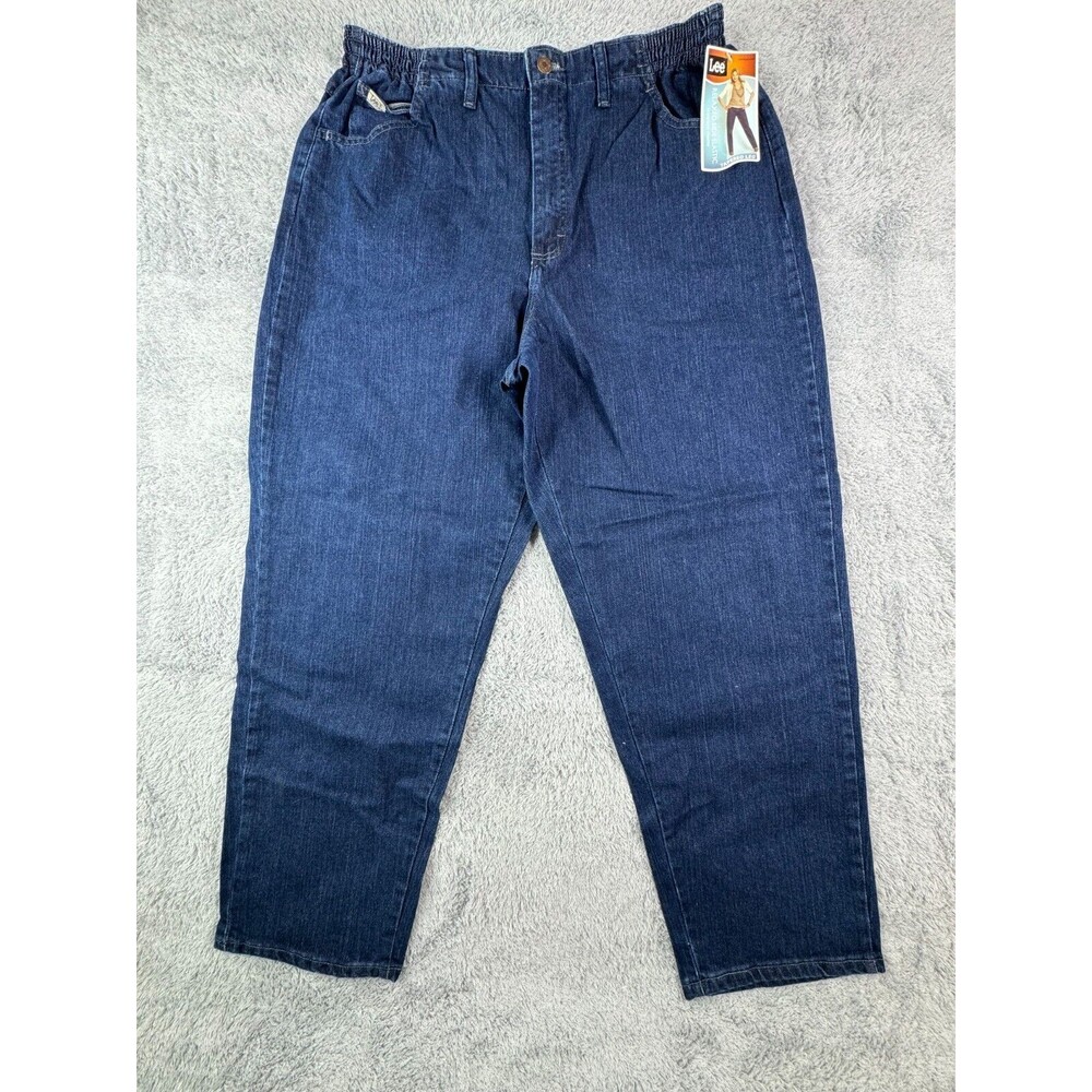VTG Lee Women's 18P (33x26.5) Relaxed Fit Flexible Comfort Stretch Jeans